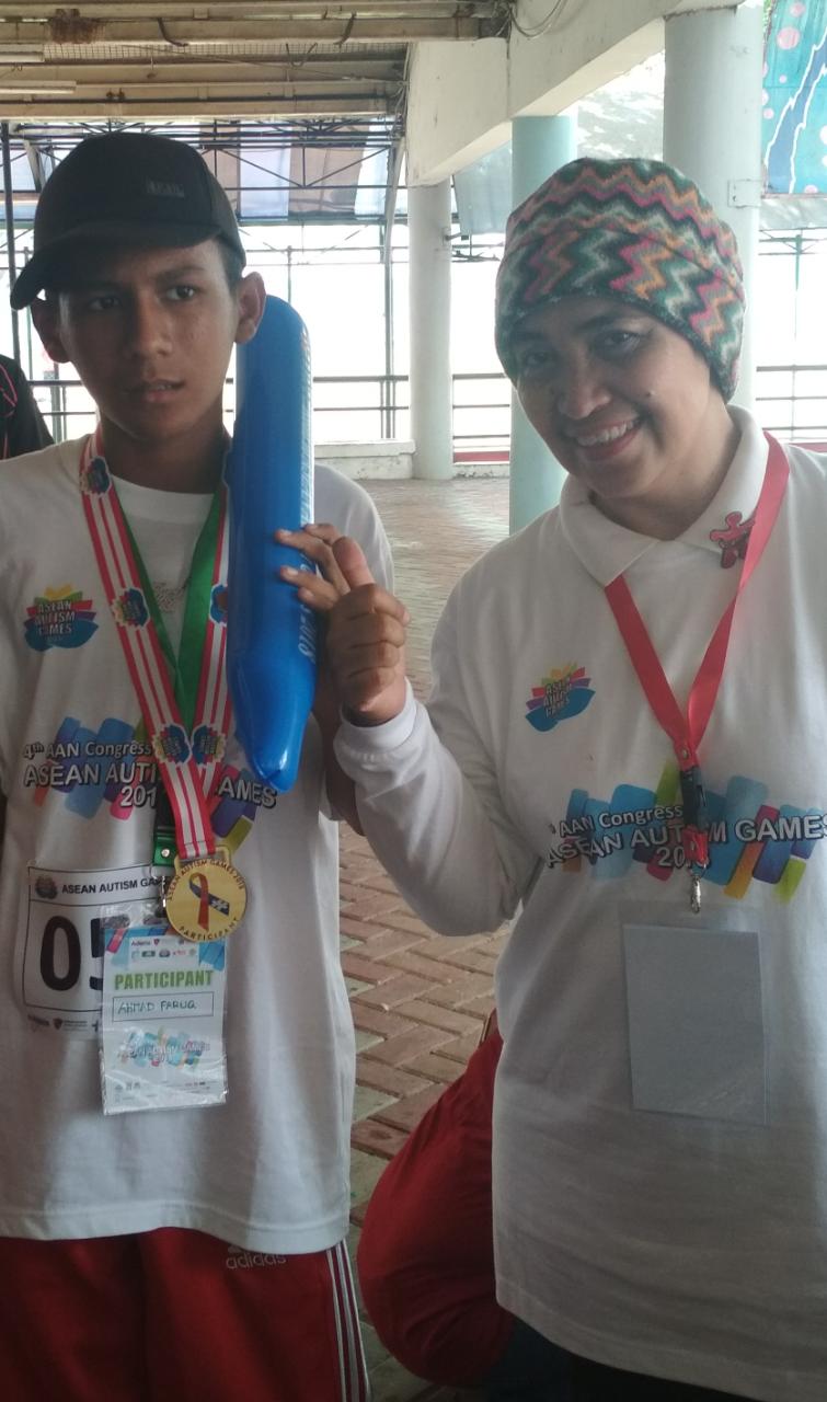 SLB Angkasa Memperoleh Juara 3 Medali Perunggu ASEAN Autism Games 2018